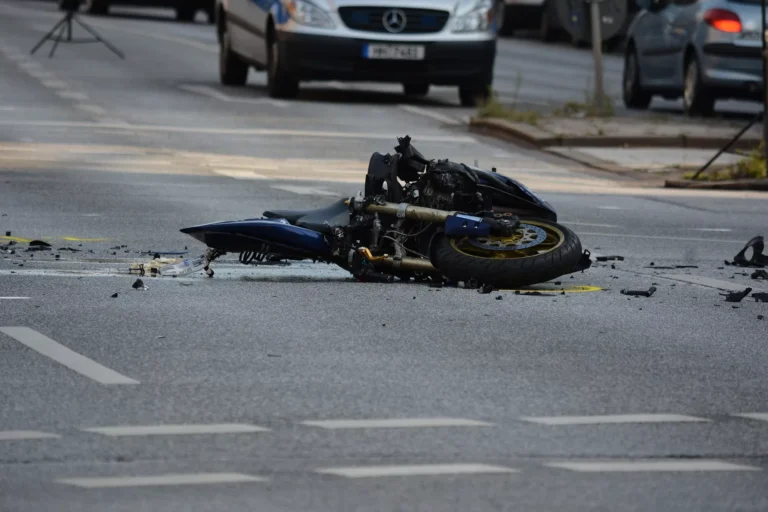 Biker Unfall