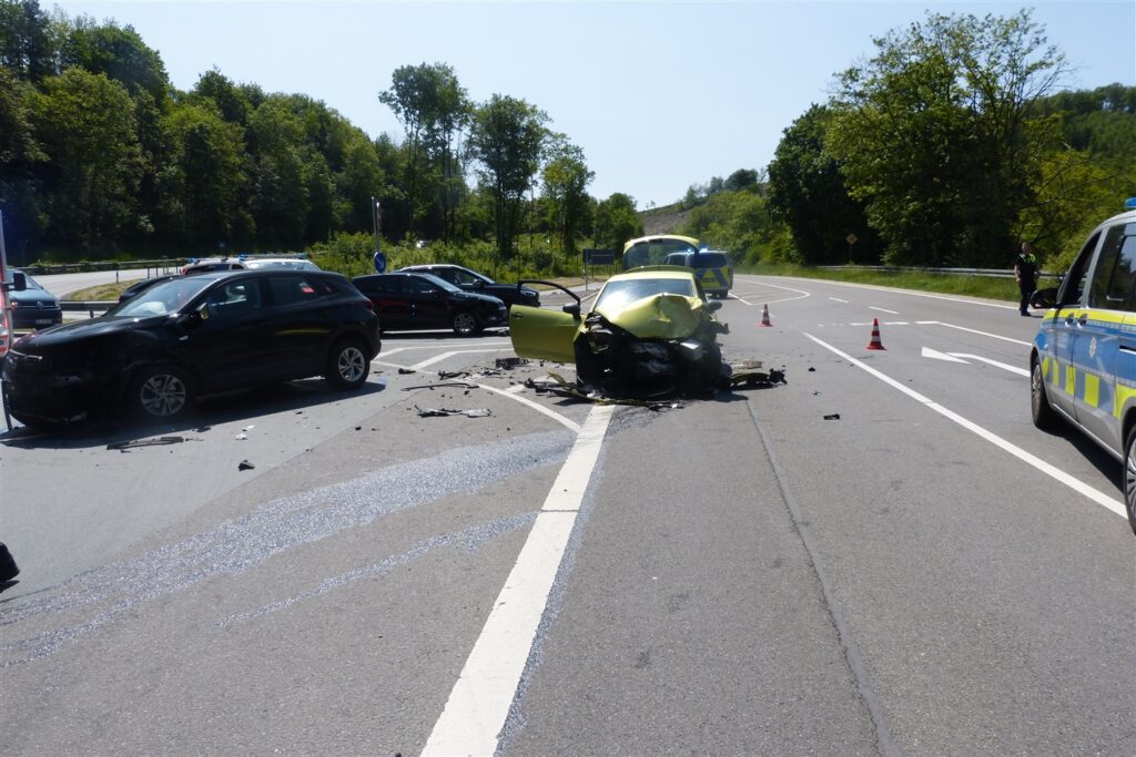 Übersicht Unfallstelle