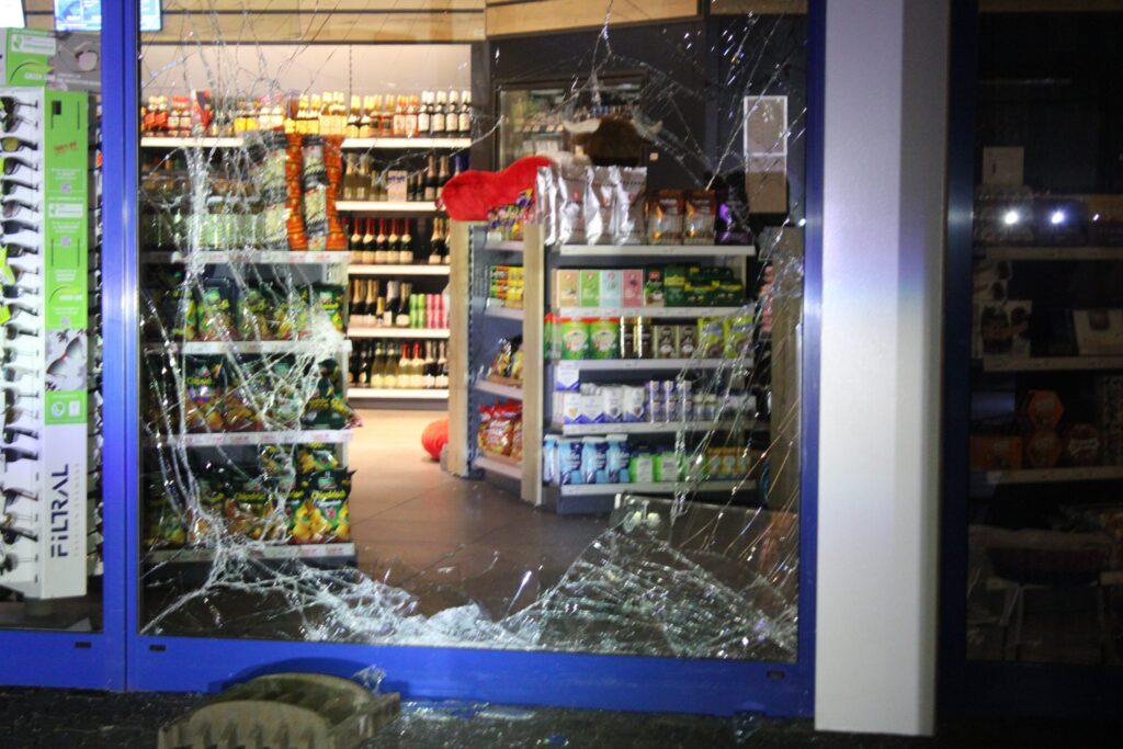 Einbruch in Tankstelle
