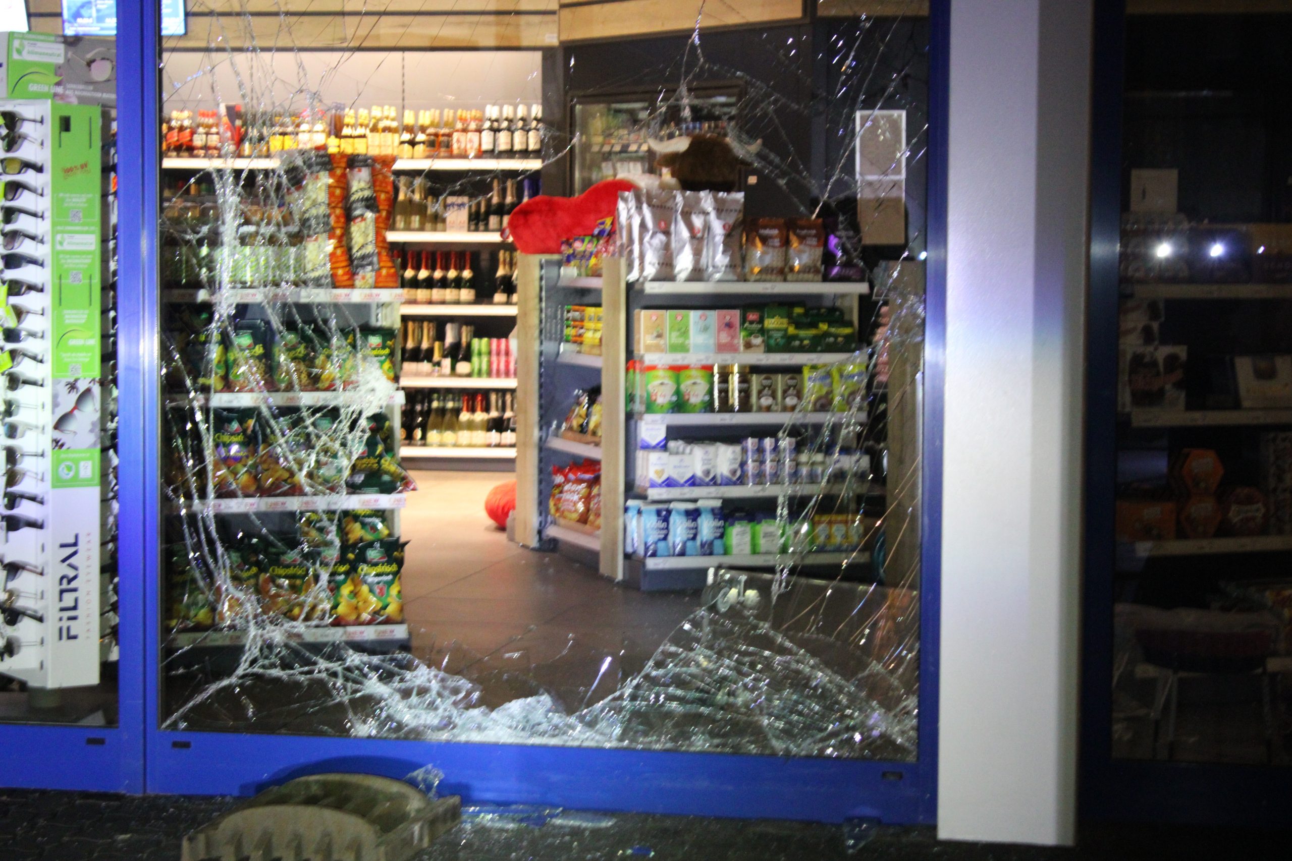 Einbruch in Tankstelle