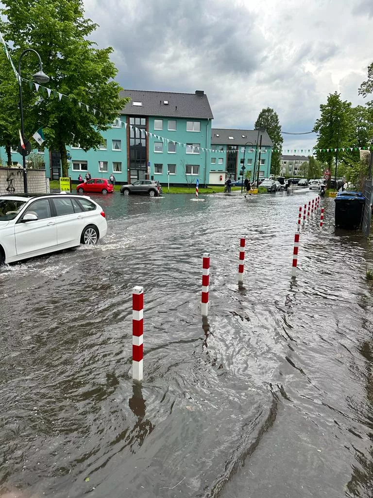 Gewitter mit Starkregen in NRW