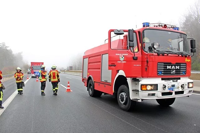Schwerer Verkehrsunfall auf der A 3 bei Isselburg