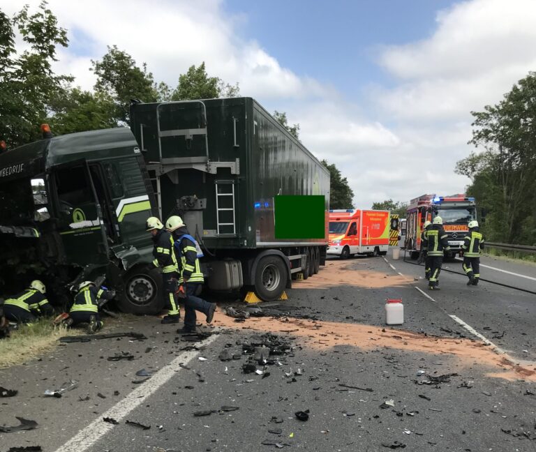 Verkehrsunfall mit LKW