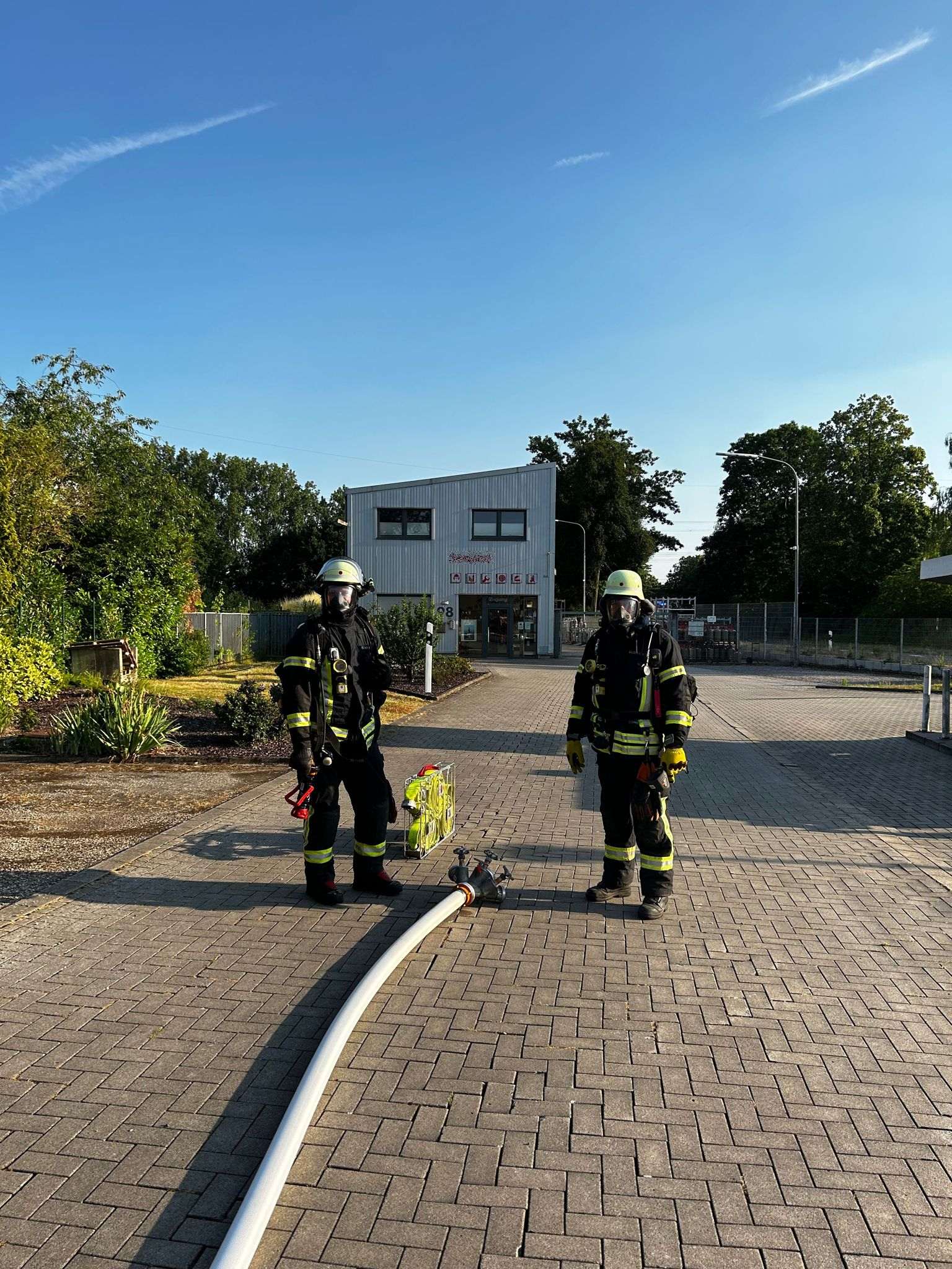 Schermbeck: Einsatzstichwort "Gasaustritt" 1 Schermbeck
