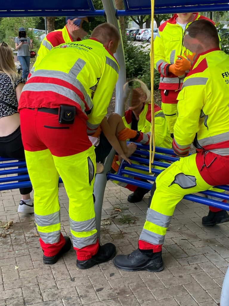 Kind befreit - Dank Seife!
