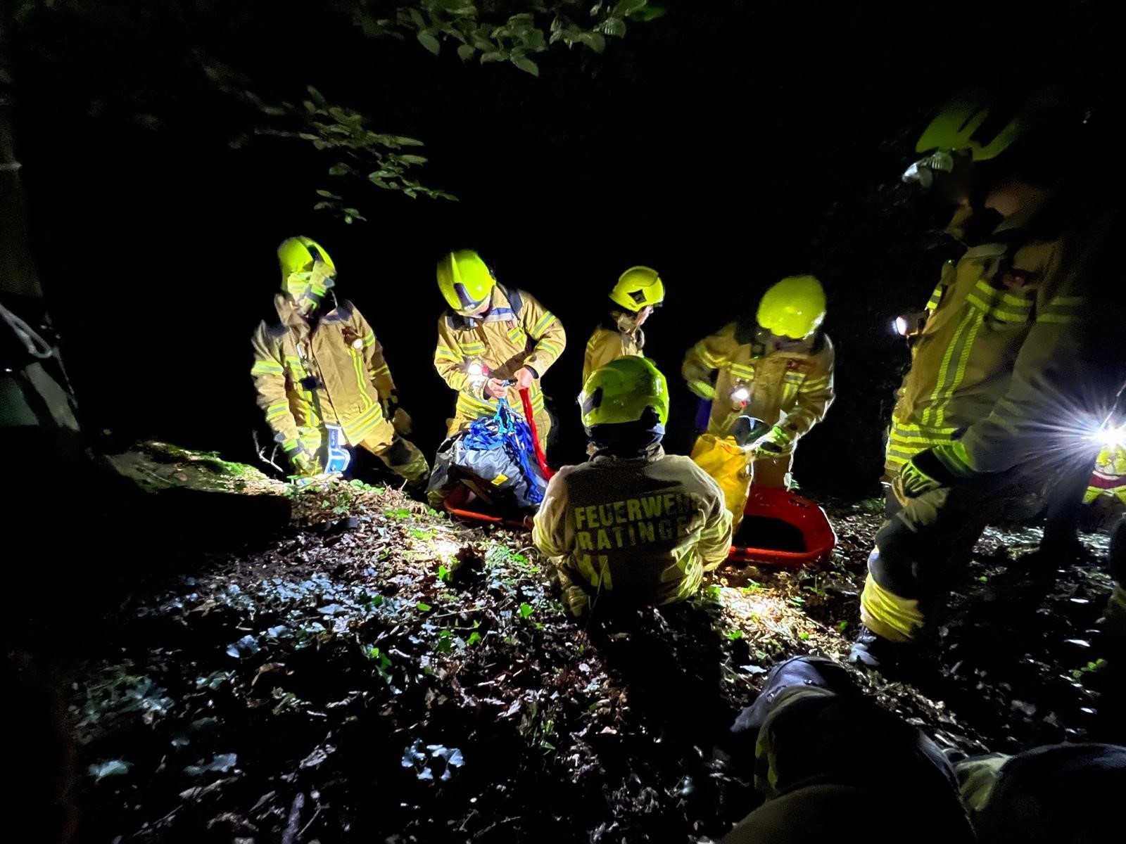 Ratingen: Aufwändiger Einsatz