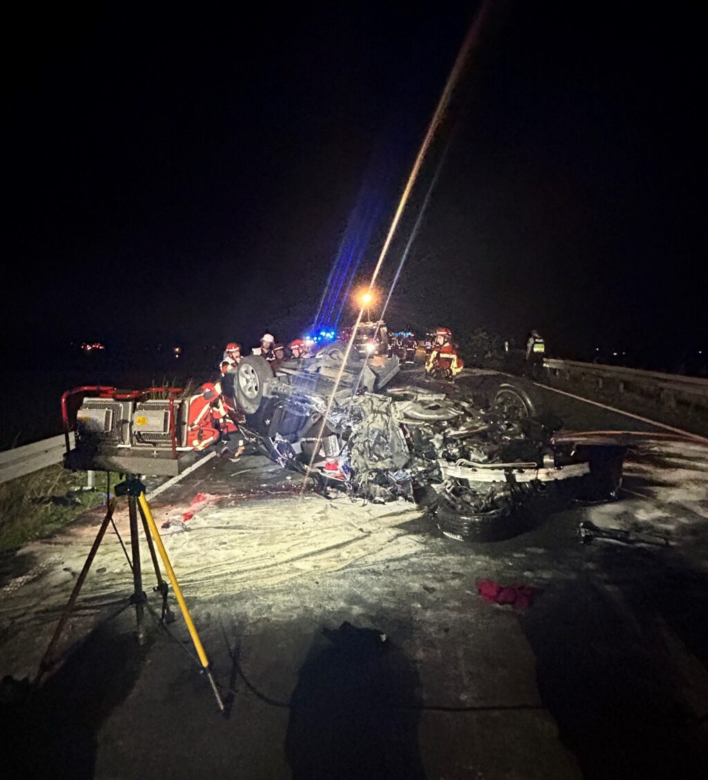 Schwerer Verkehrsunfall auf der B 56 N