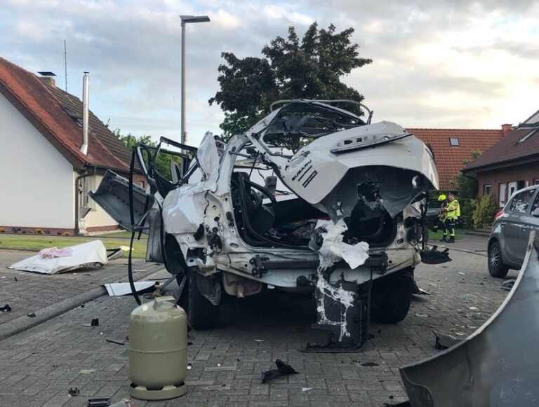 Coesfeld: Explosion im Auto