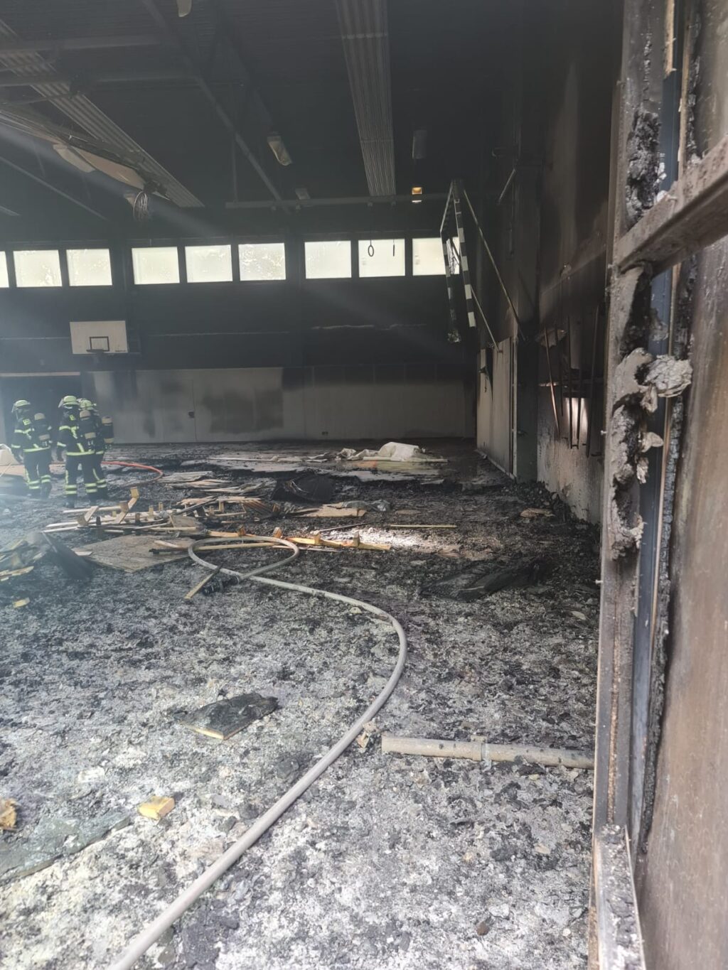 Turnhallenbrand Lanstrop