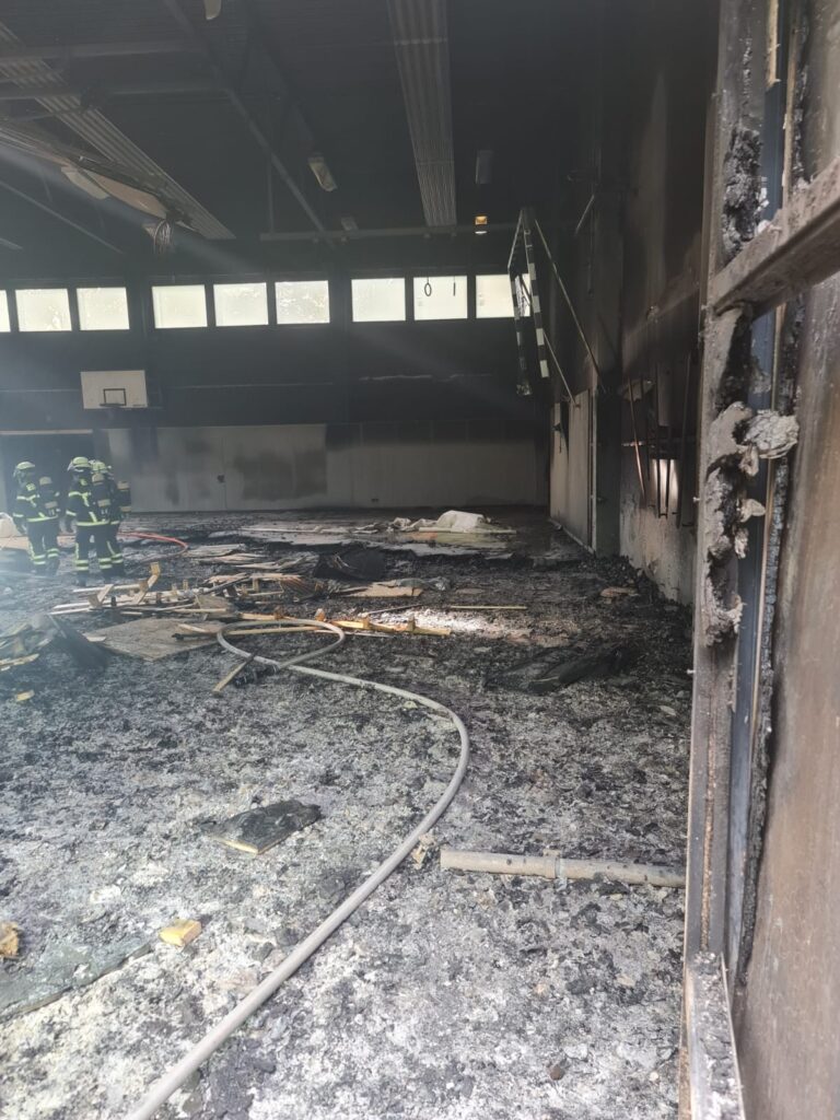 Turnhallenbrand Lanstrop