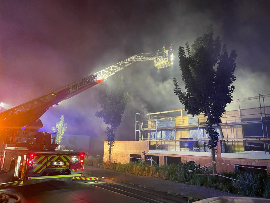 Bad Salzuflen: Neubau eines Kindergartens brennt am Elkenbreder Weg