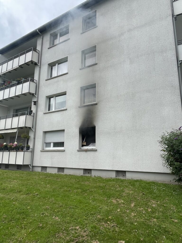 Essen: Küchenbrand in einem Mehrfamilienhaus