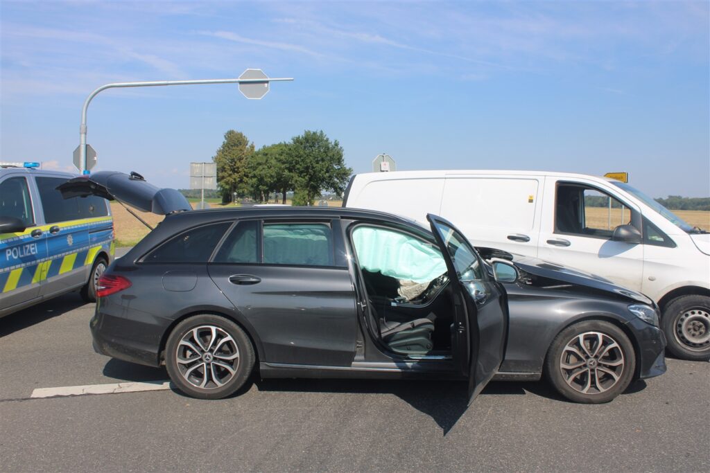 Bild von der Unfallstelle