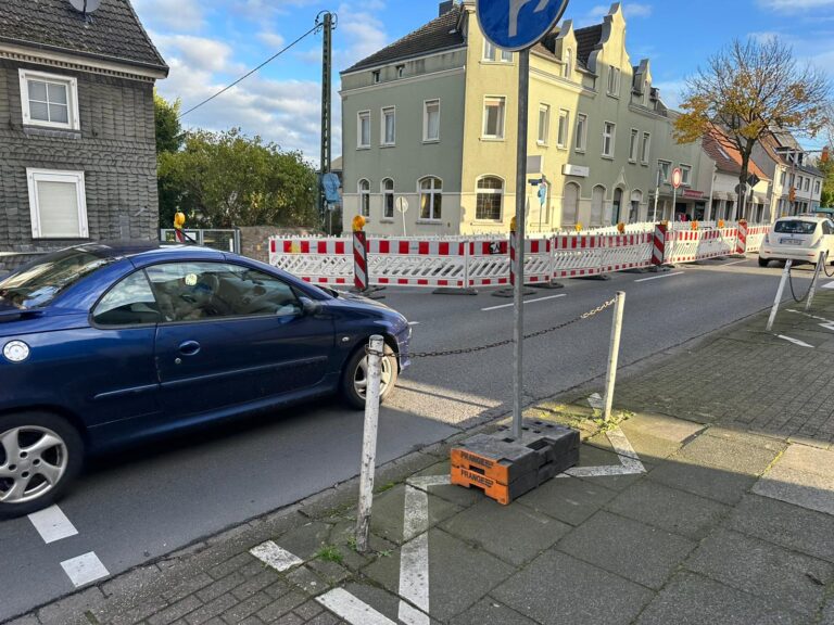 Dortmund: Schüruferstr von Baustellen geplagt!