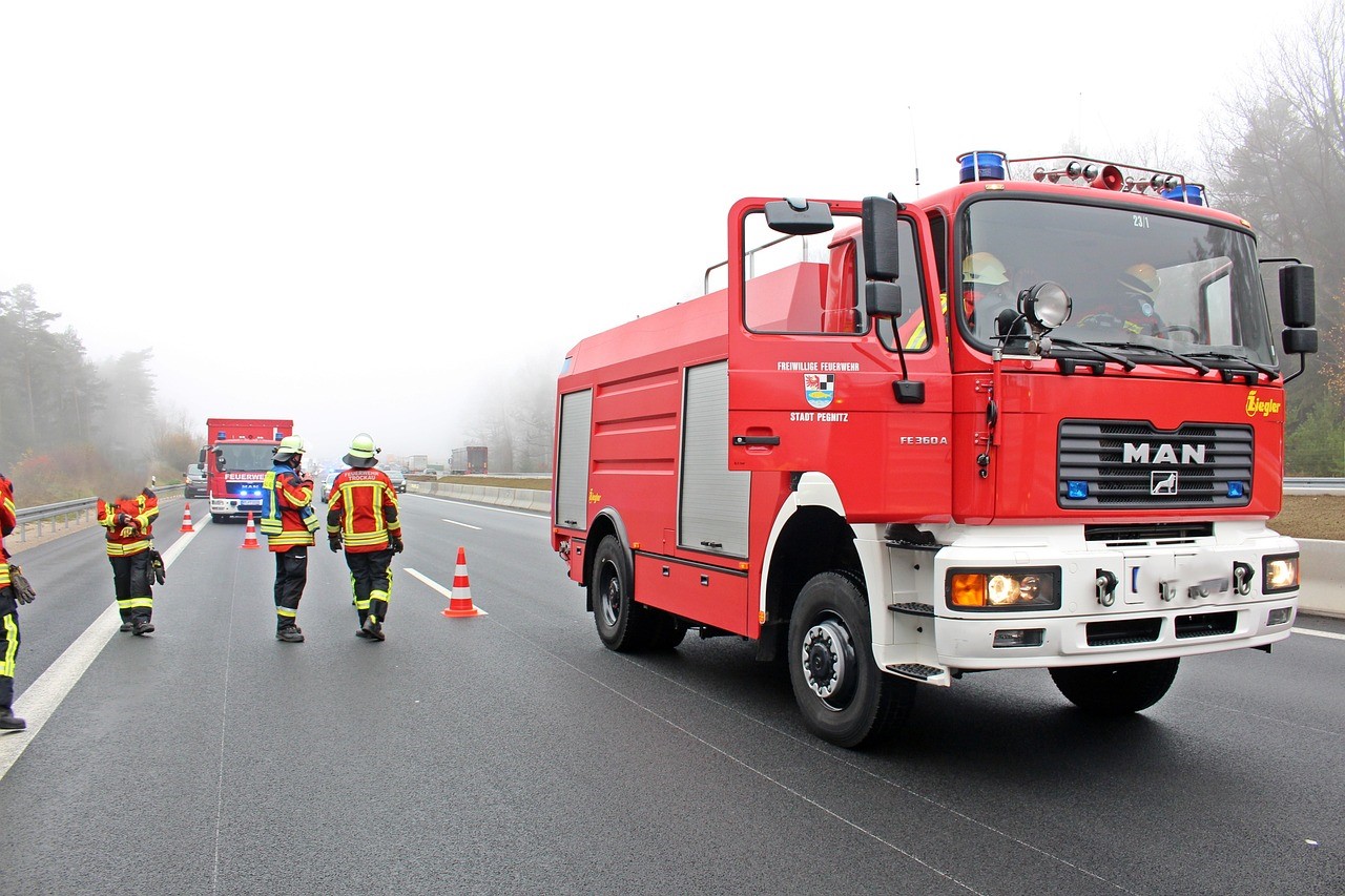 Bielefeld: Tanklaster-Brand auf der A2 1 A2