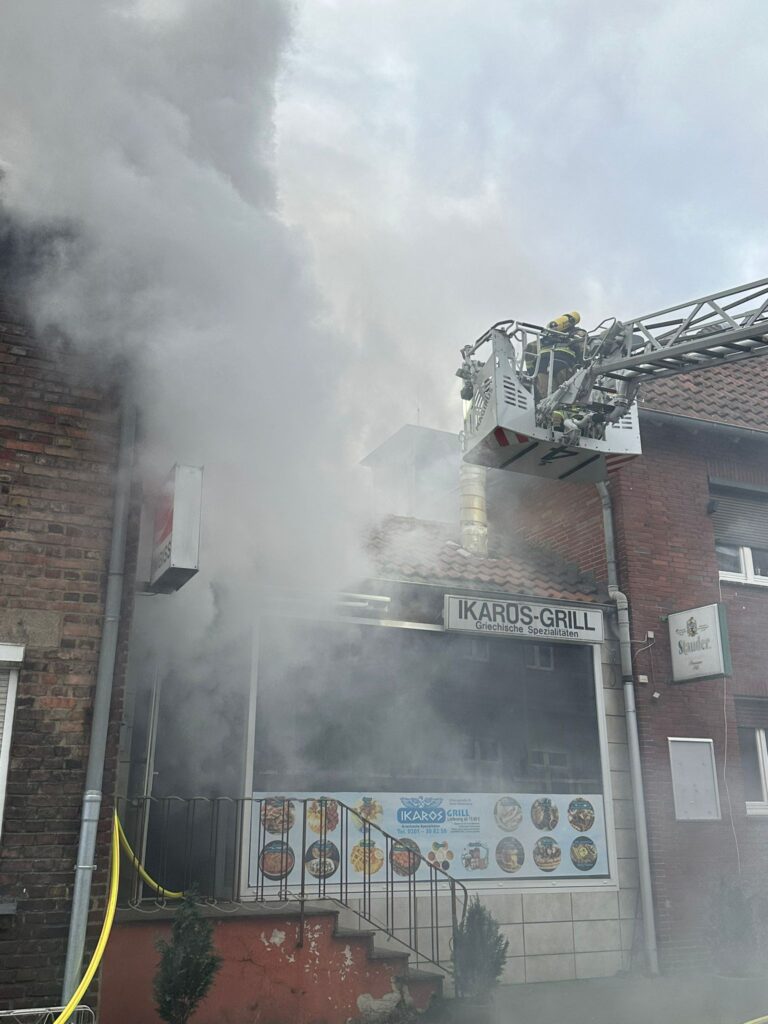 Brand einer Fritteuse
