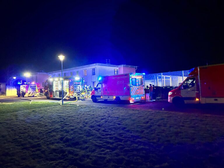 Brand in forensischer Klinik