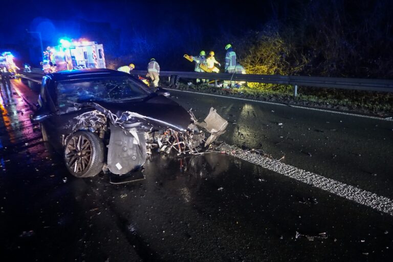 Verkehrsunfall auf der  BAB 3