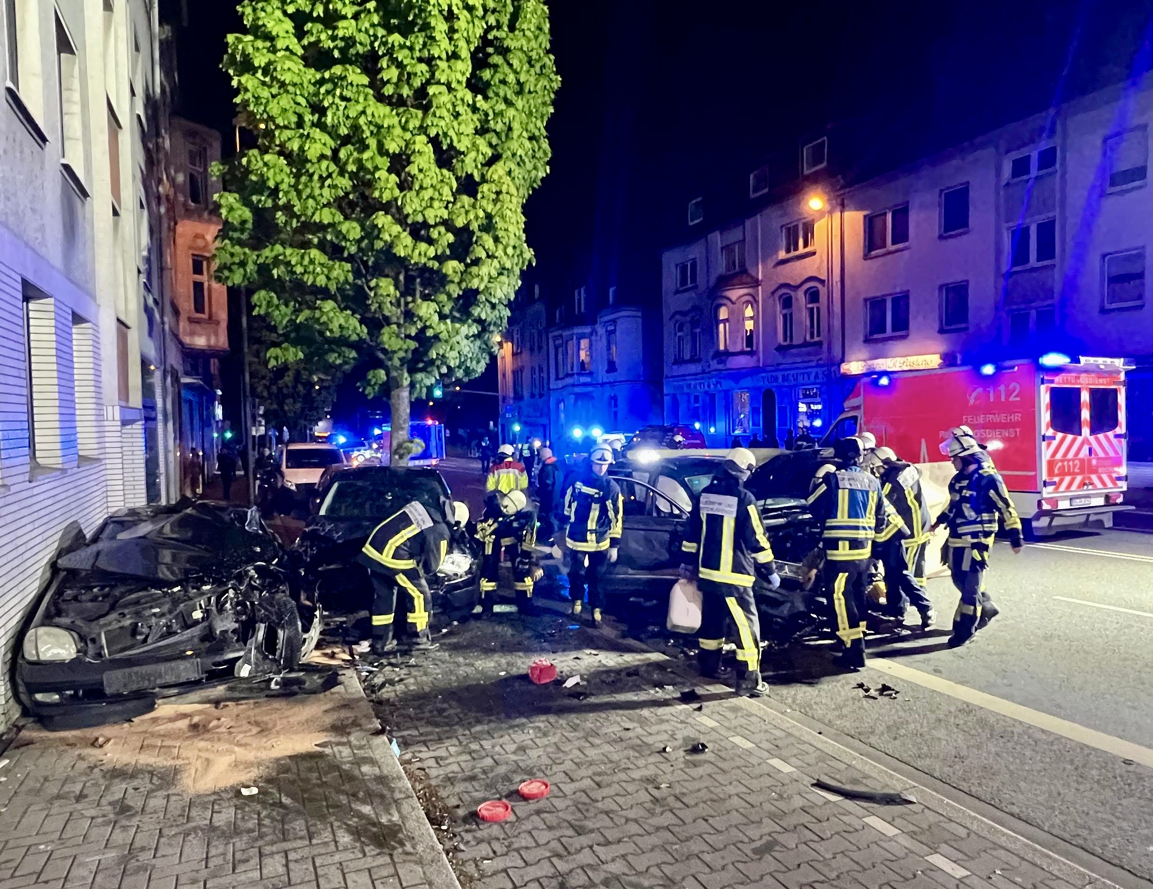 Bochum: Schwerer Verkehrsunfall in Riemke 1 buntes-nrw