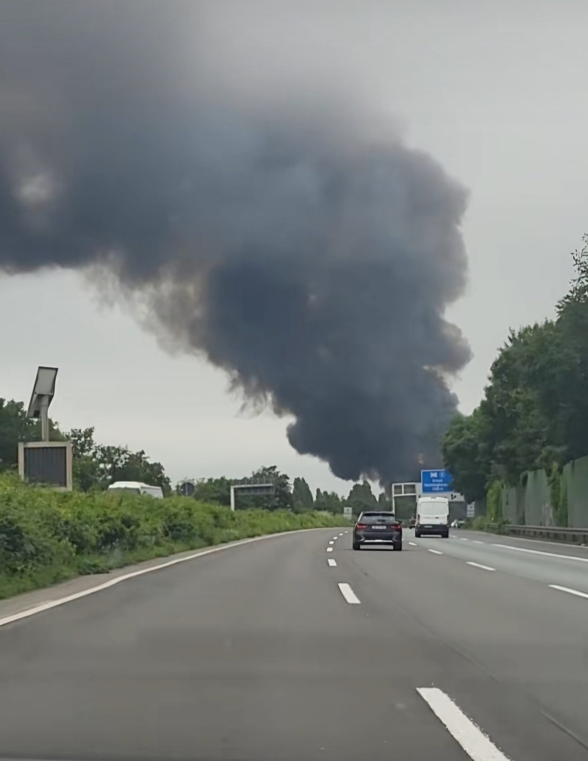 Großbrand in Recklinghausen 1 Buntes-NRW