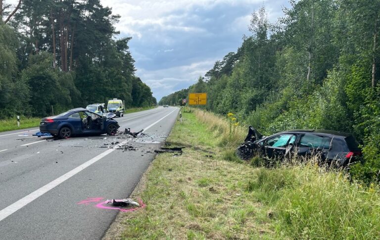 Tödlicher Verkehrsunfall auf der L770 in Petershagen-Friedewalde