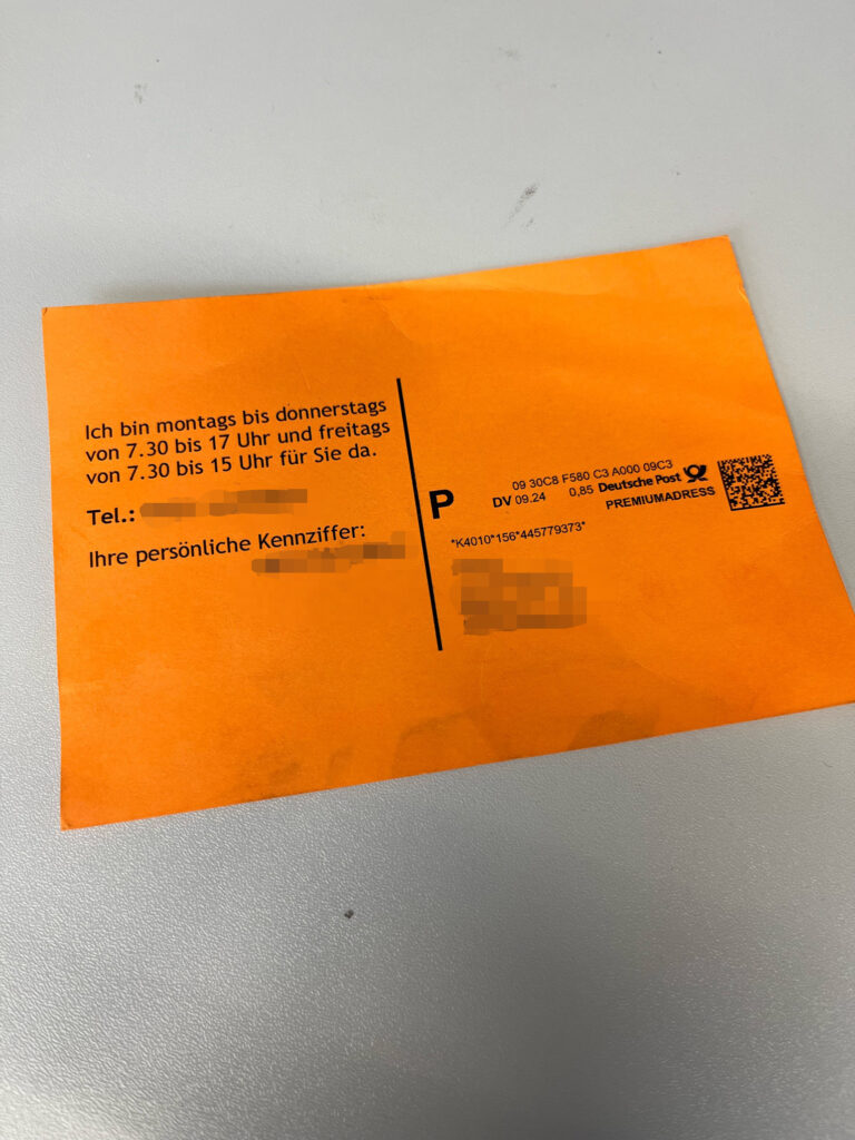 Betrügerische Postkarten im Umlauf