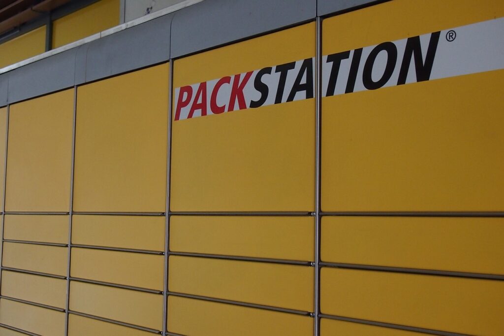 Explosion an einer Packstation