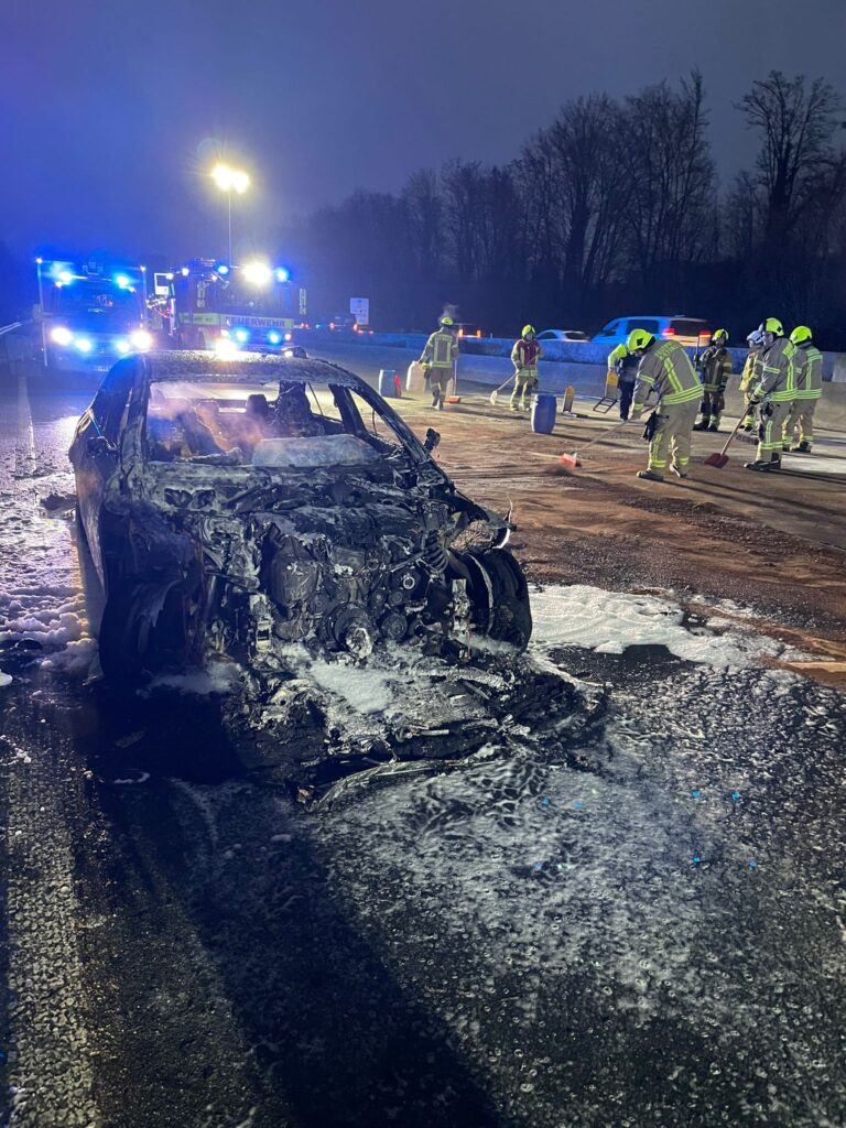 Vollsperrung der A3 in Fahrtrichtung Köln