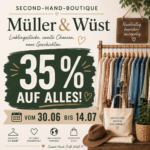 „Limited Offer: 35 % Rabatt bei Müller und Wüst – Dortmunds beste Second-Hand-Adresse wird noch günstiger!